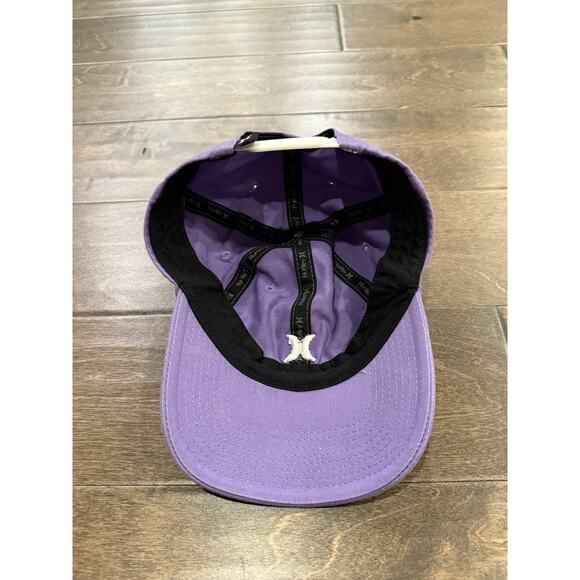 Hurley Unisex Purple Adjustable Strapback Hat Baseball Cap - Picture 6 of 6